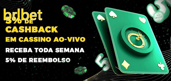 Promoções do cassino ao Vivo brlbet